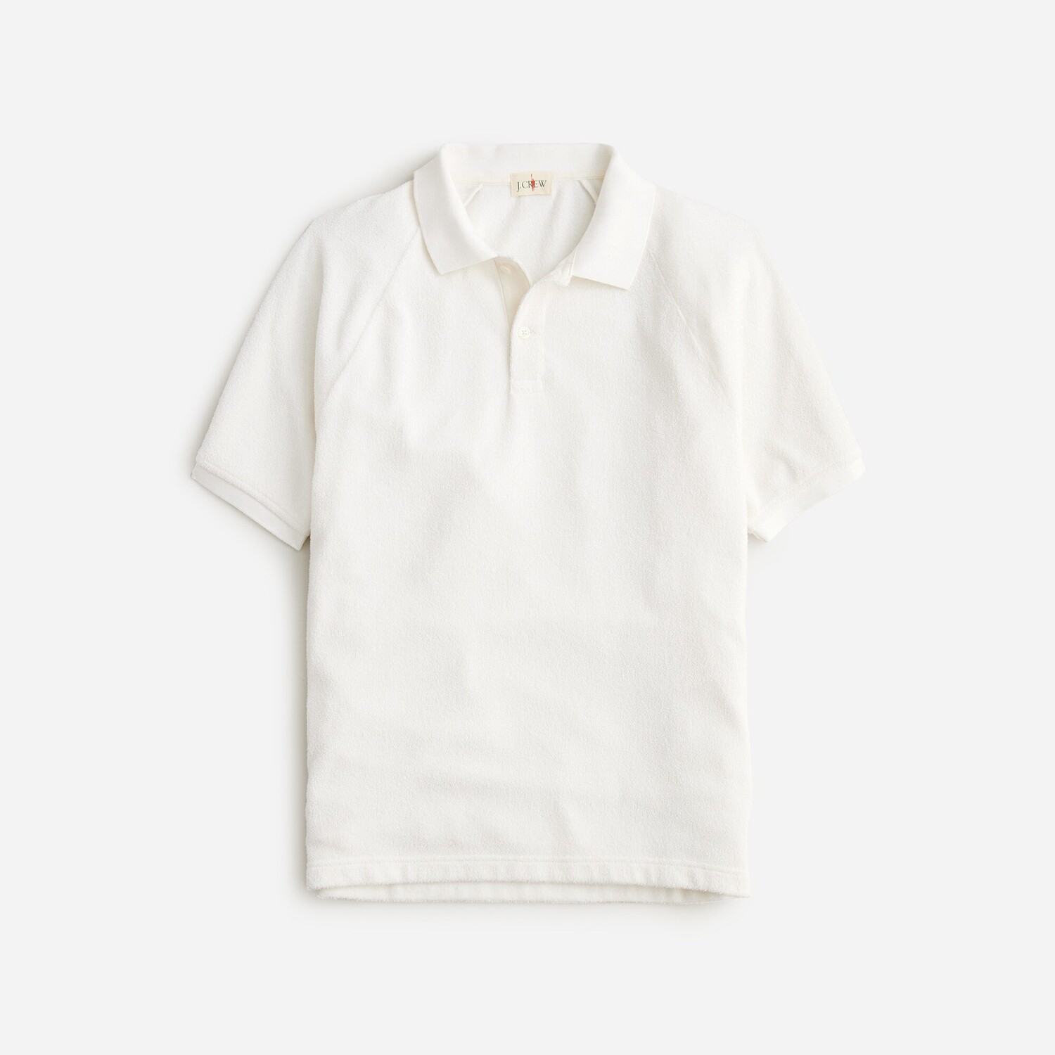 

Рубашка-Поло из махровой ткани J.Crew, синий