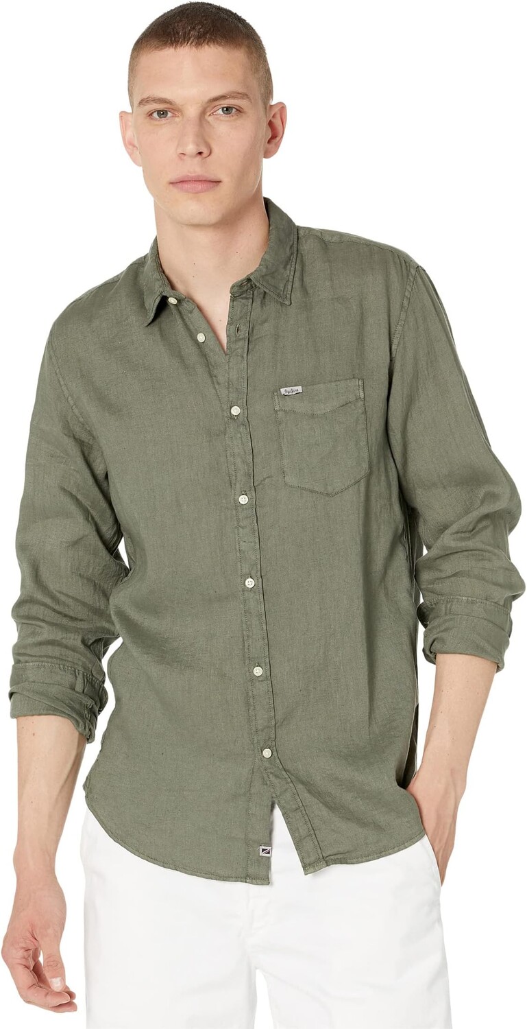 

Рубашка Pepe Jeans Parkers, цвет Vineyard Green