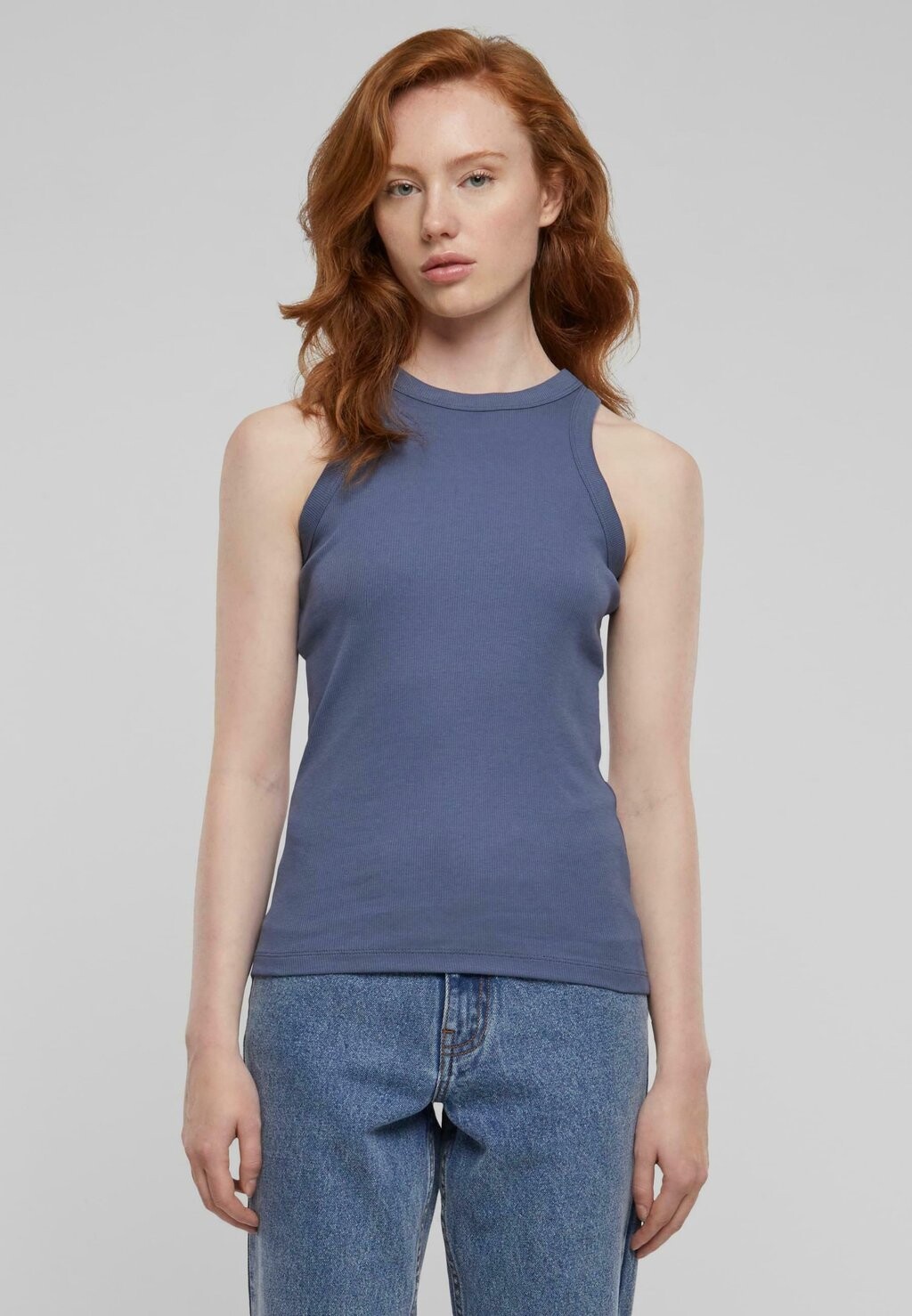 

Топ RACER BACK Urban Classics, цвет vintageblue