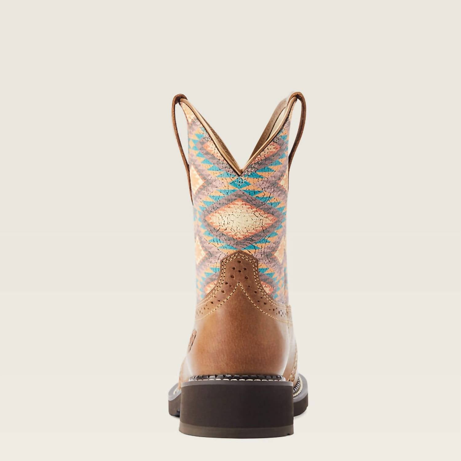 Женские полусапоги ARIAT Fatbaby Heritage Farrah в ковбойском стиле, мультиколор — фото 2