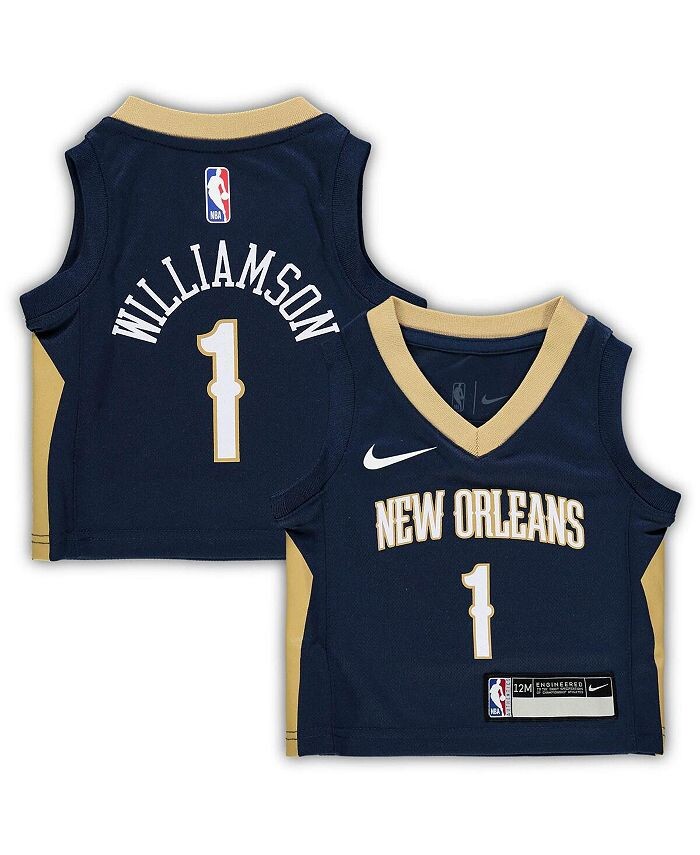 

Реплика Джерси Baby Zion Williamson New Orleans Pelicans Icon Nike, синий