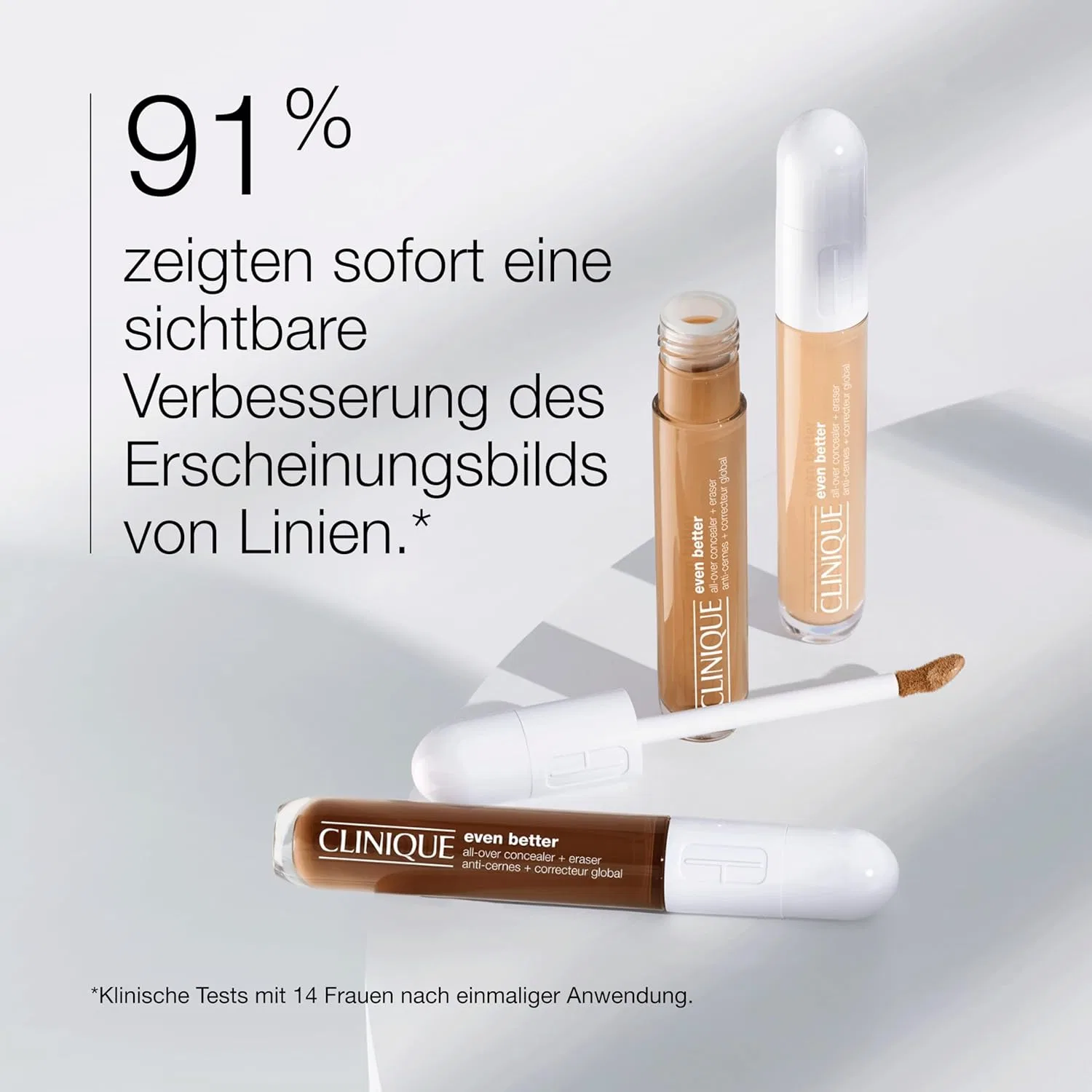 Консилер-корректор «Even Better All-Over Concealer + Eraser» от Clinique Clinique, Cn08 Linen — фото 2