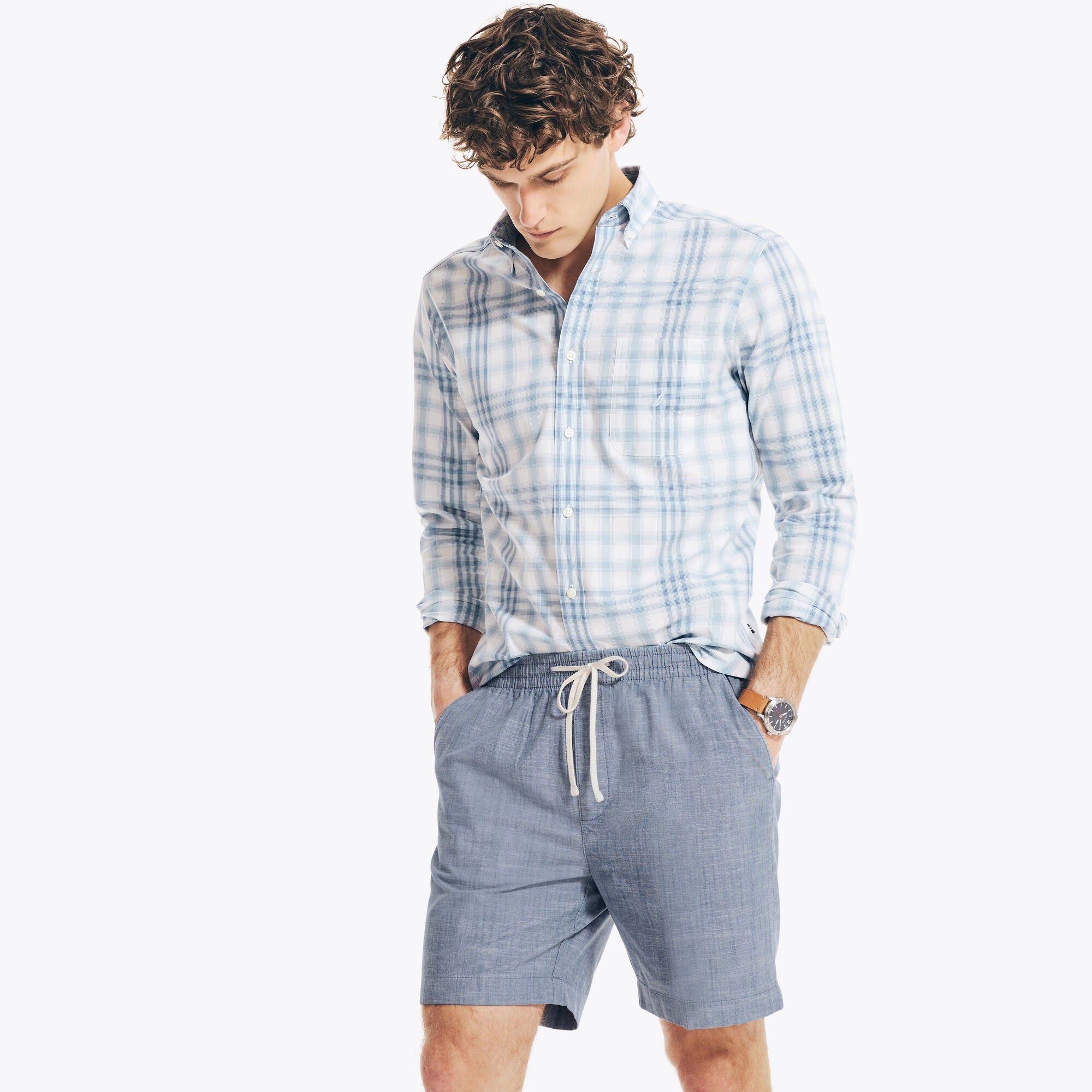 

Шорты мужские Nautica, цвет blue stern