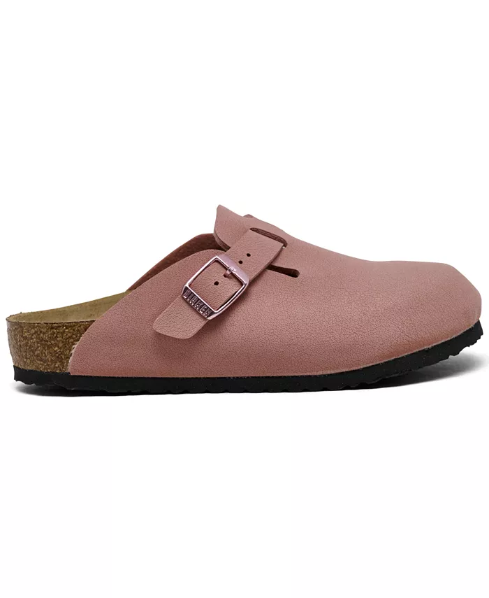 Детские босоножки Boston из замши и кожи от Finish Line Birkenstock, розовый — фото 2