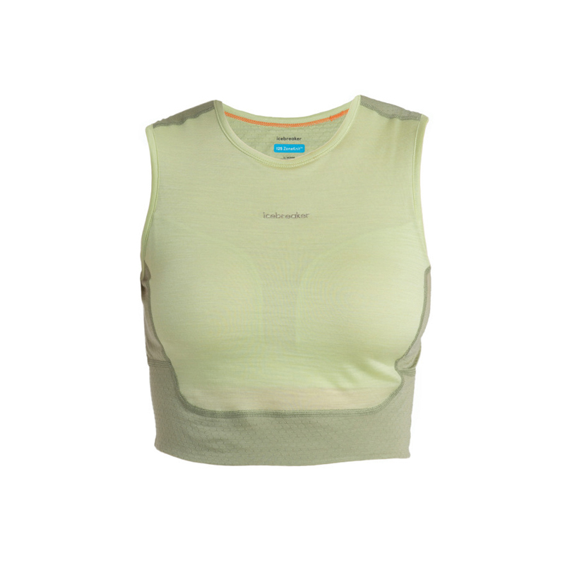 

Женский спортивный жилет SS24 Icebreaker, Moss Green/Ancient Green (Asian Fit)