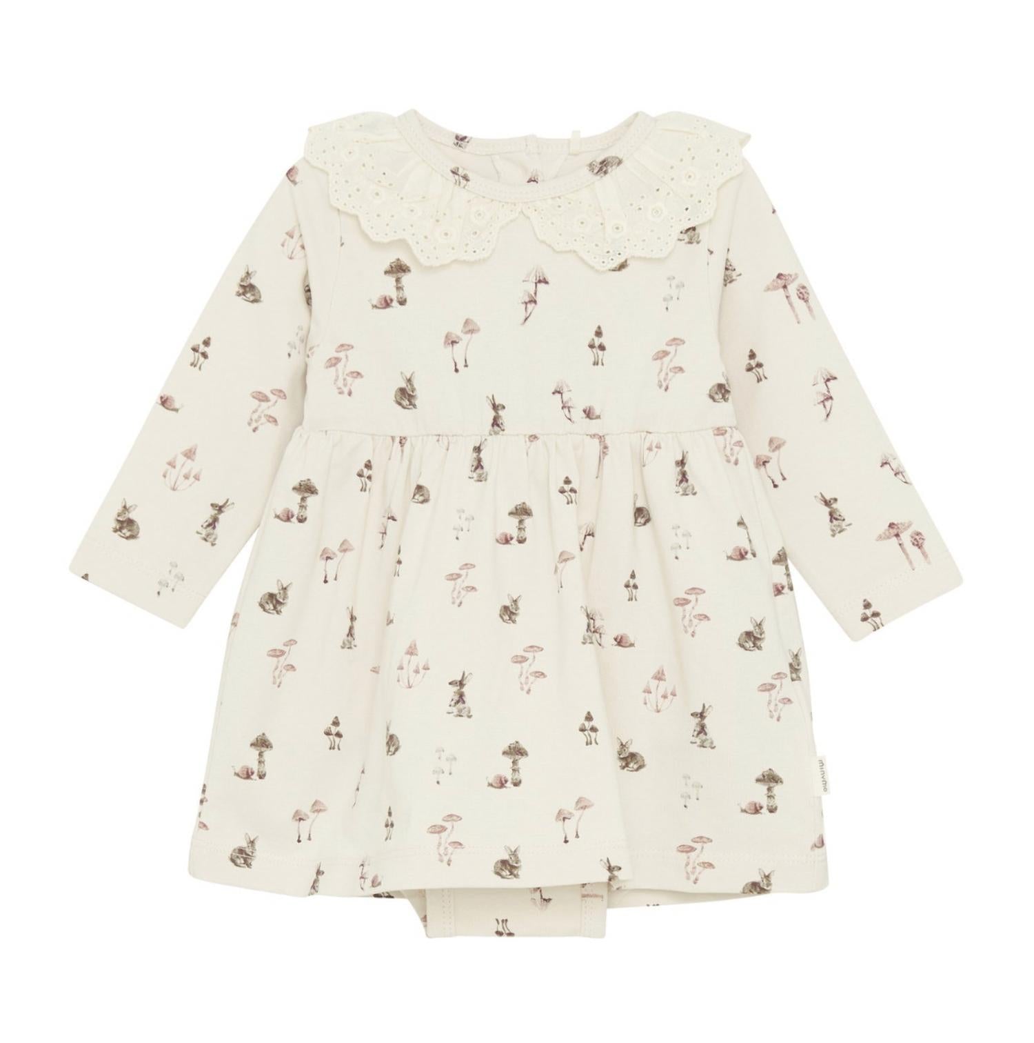 

Детский комбинезон с люверсами и юбкой в ​​осеннем лесу Minymo, Autumn Forest