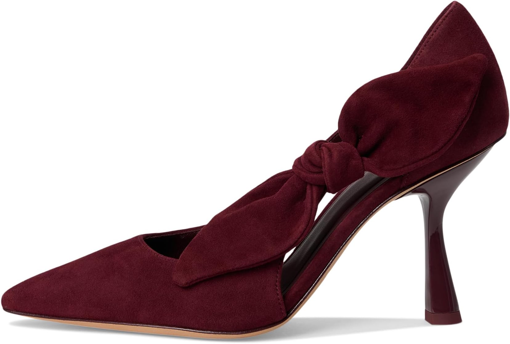 Туфли Kate Spade New York Bunnie Suede Pump, цвет Dark Merlot — фото 4