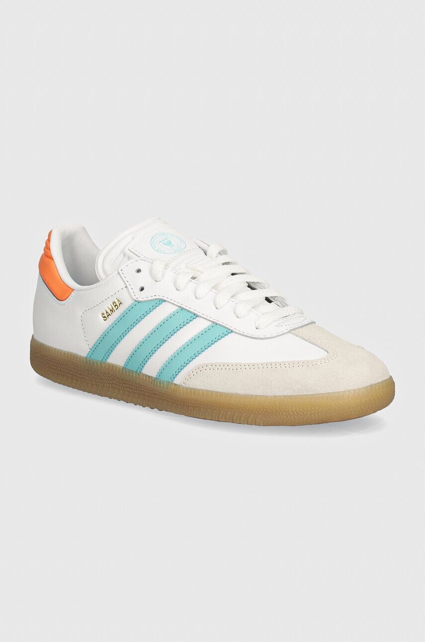 

Кожаные кроссовки adidas Performance Samba, белый