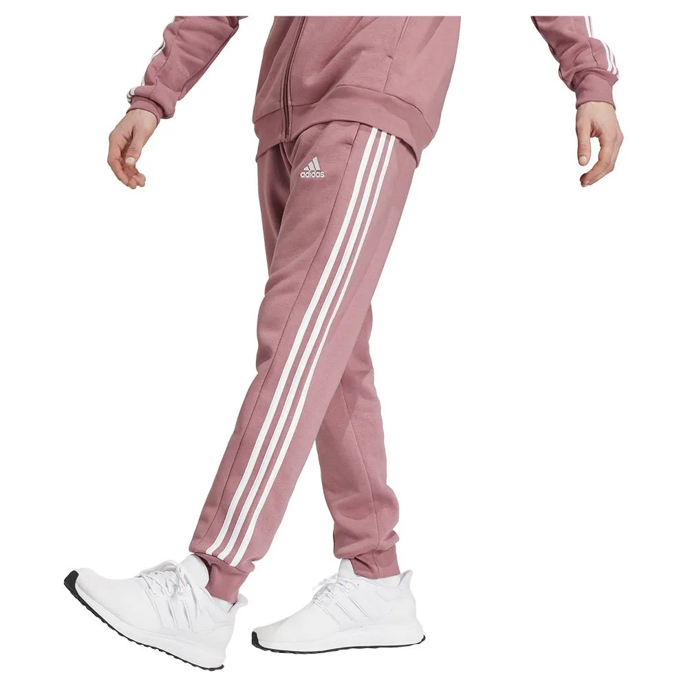 

Джоггеры adidas Essentials Fleece 3 Stripes Tapered Cuff, розовый
