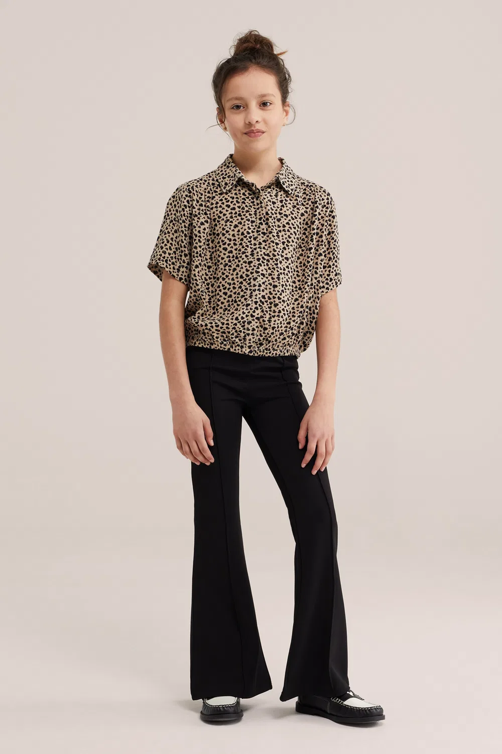 Леггинсы-клеш We Fashion, Black — фото 4