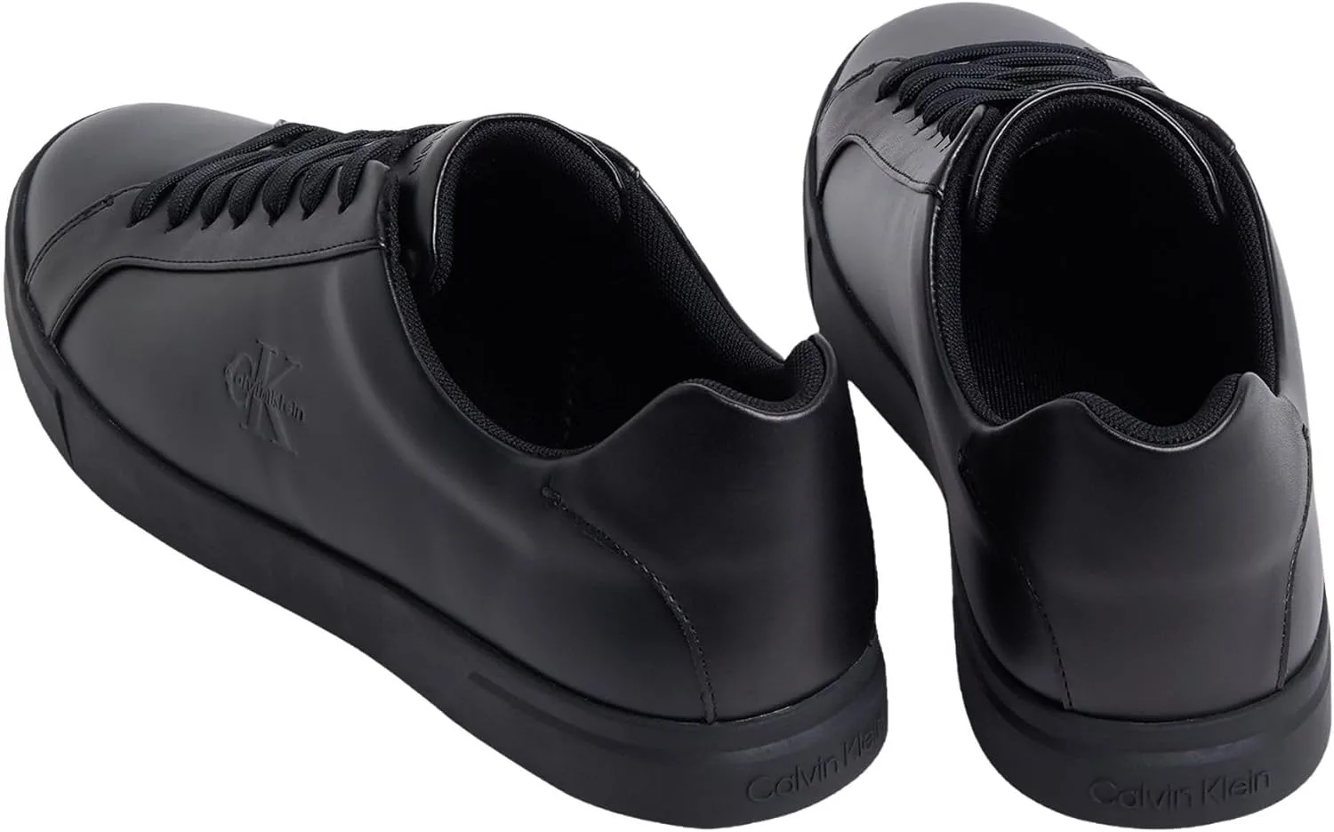 Мужские низкие кеды Calvin Klein Prof Cupsole LTH Hm0hm02123 Calvin Klein Jeans, черный — фото 2