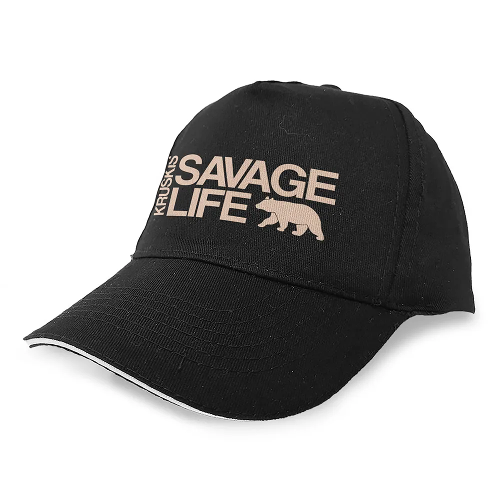 

Бейсболка Kruskis Savage Life, черный