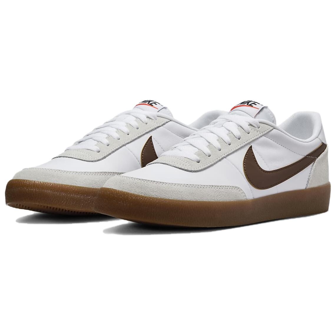 Кроссовки Nike Killshot Skateboarding Shoes Men Low-top White/Brown, белый — фото 3