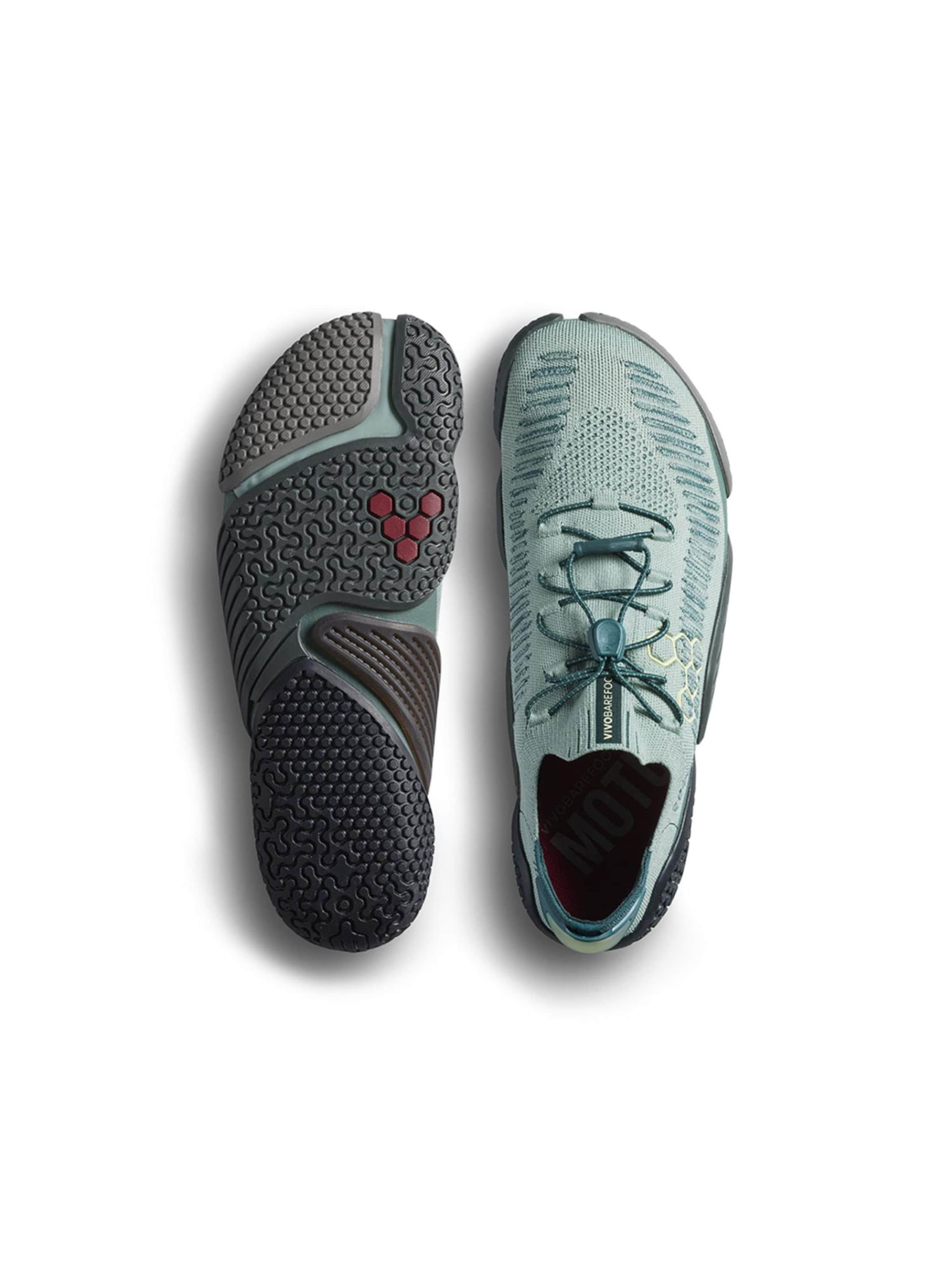 Кроссовки Vivo Barefoot Motus Flex, зеленые — фото 2