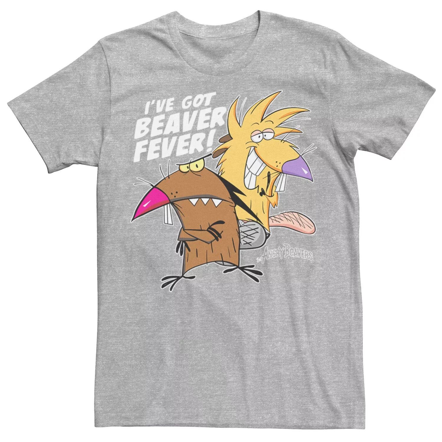 

Мужская футболка Angry Beavers I've Got Beaver Fever с портретом Licensed Character