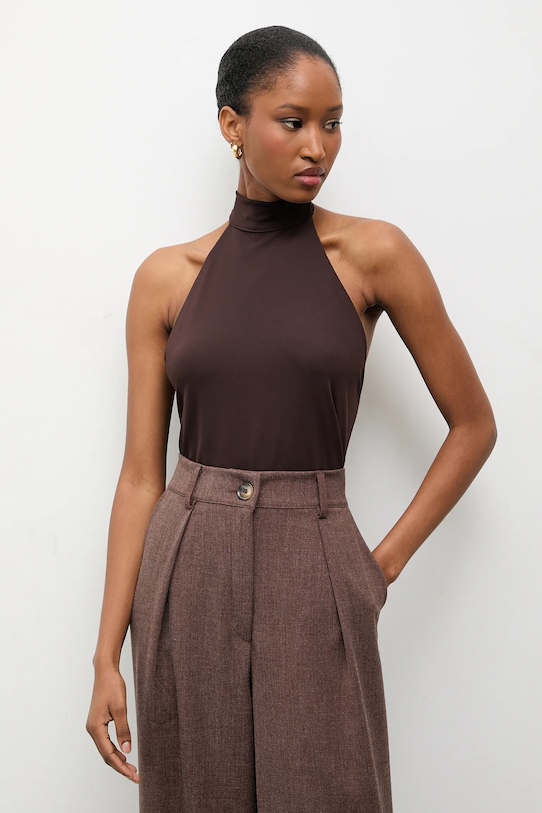 

Боди Answear.LAB, коричневый