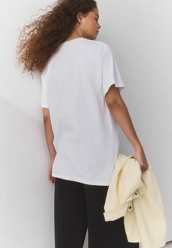 Футболка с принтом Next Regular fit grapic new york bagel t-shirt, белый — фото 3