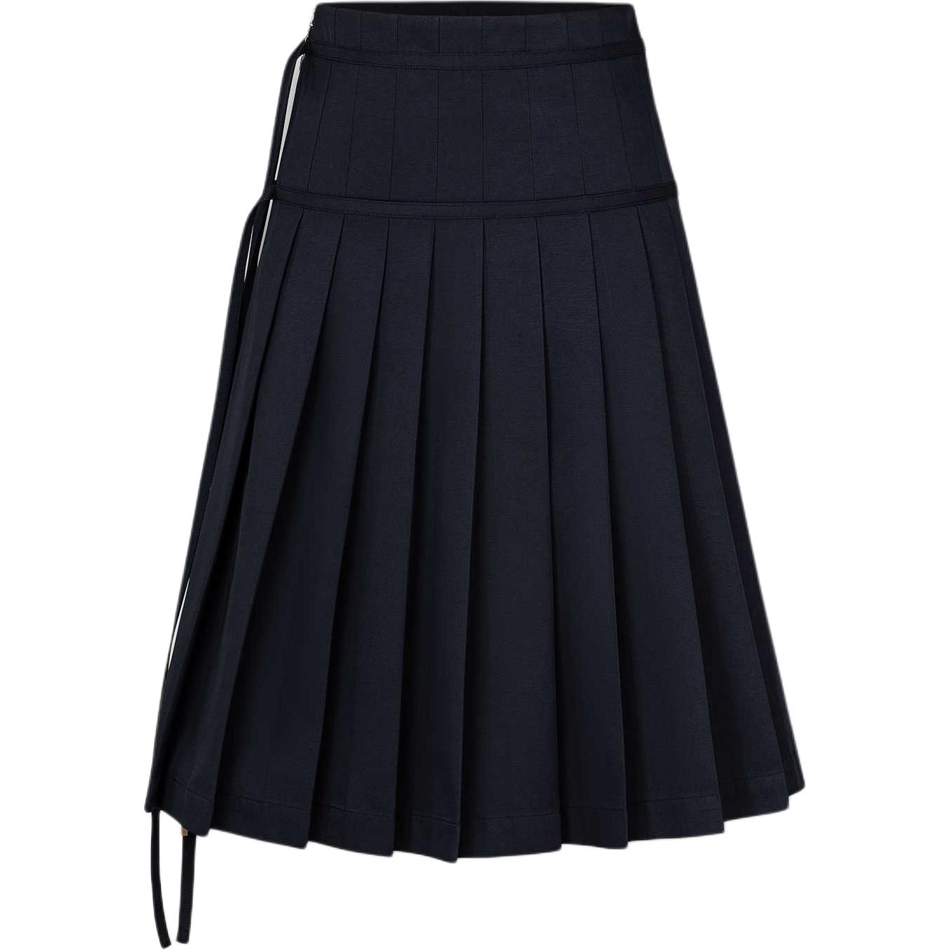 

KARL LAGERFELD / Karl Lagerfeld Jeans Karl Lagerfeld SS25 Повседневная длинная юбка Women's Navy Blue