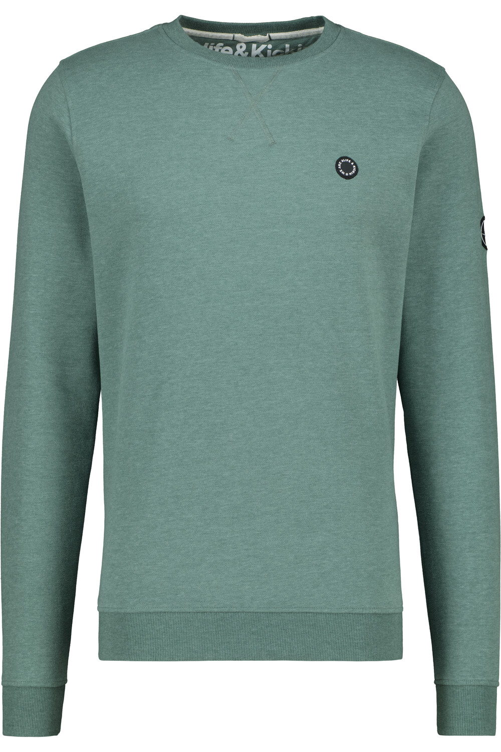 

Толстовка alife and kickin, Pullover, Rundhalspullover VincentAK A, цвет sage leaf melange