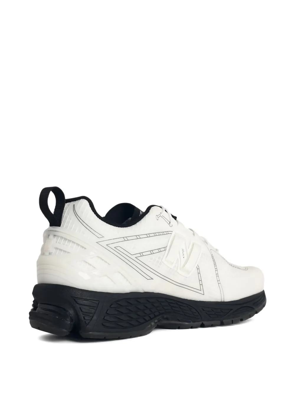 Кроссовки 1906 на шнуровке New Balance, белый — фото 3