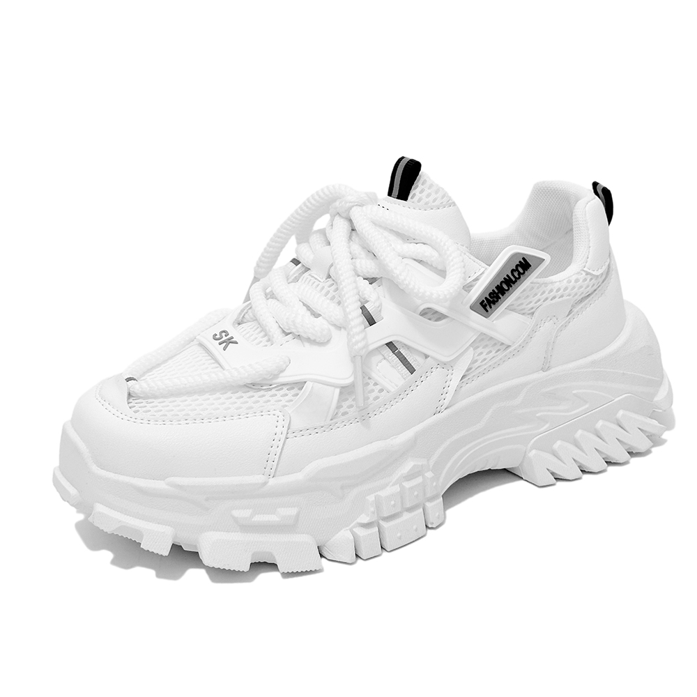 

Boogie Bear Амортизирующие, износостойкие, дышащие, легкие, увеличивающие рост низкие кеды мужские белые, цвет White