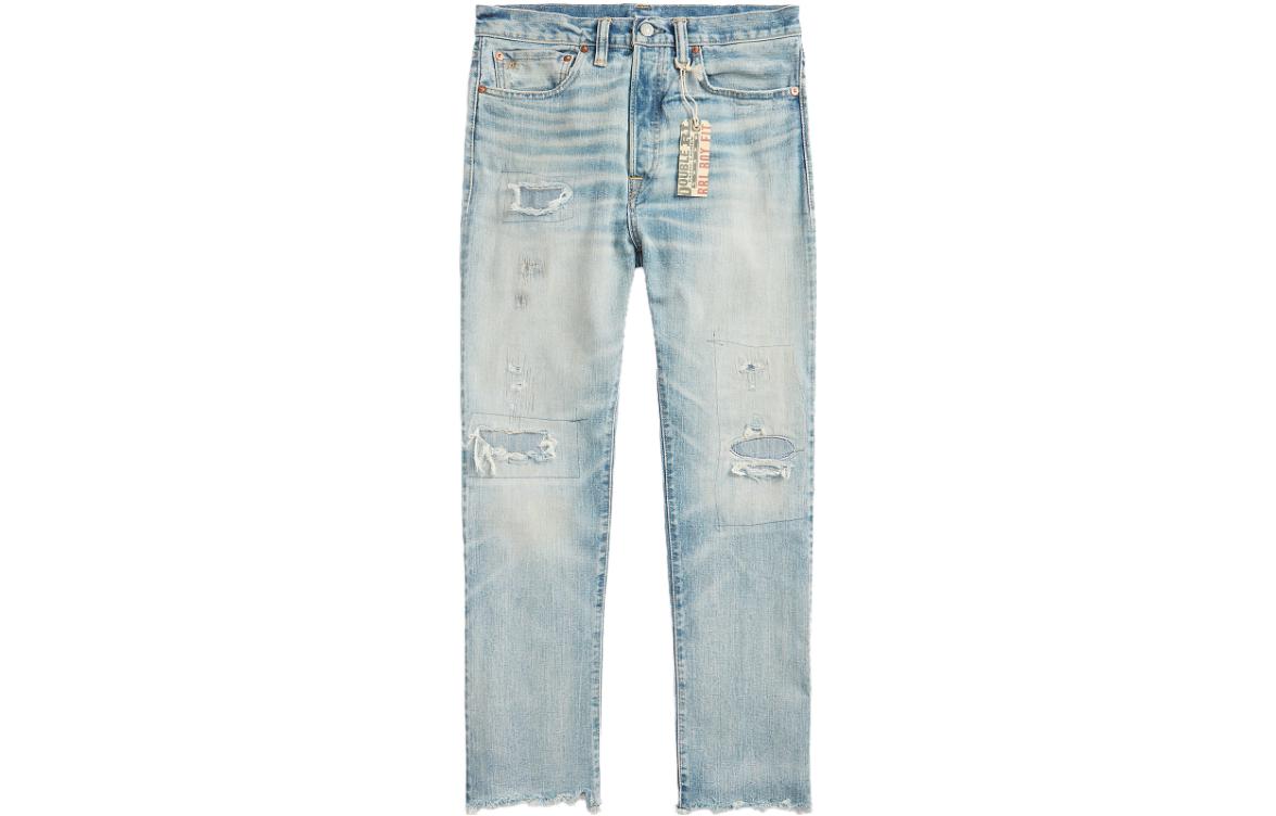 

Женские джинсы DOUBLE RL SS23 синего цвета