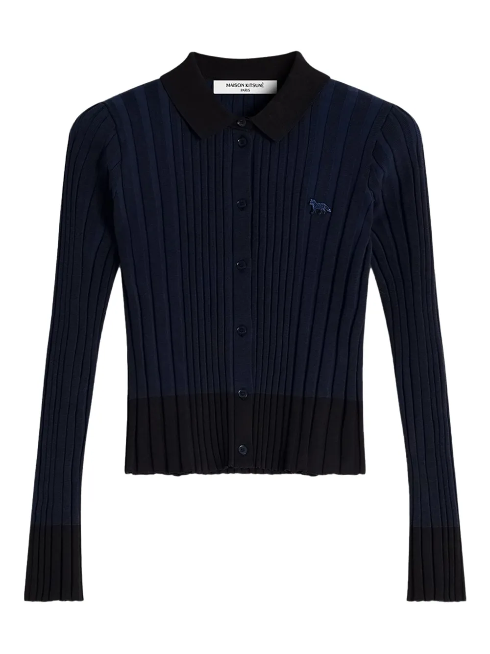 

Кардиган с вышитым логотипом Maison Kitsuné