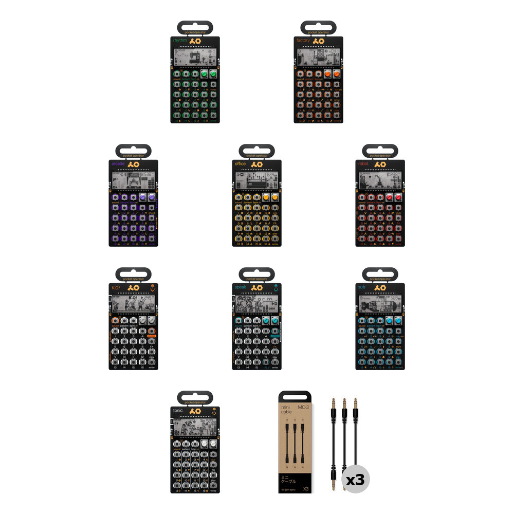 

Синтезатор teenage engineering Full Pocket Operator Series Kit
