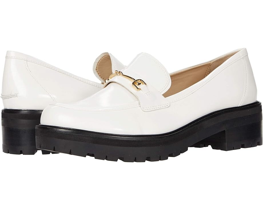 

Лоферы Sam Edelman Tully, цвет Bright White Box Calf Leather