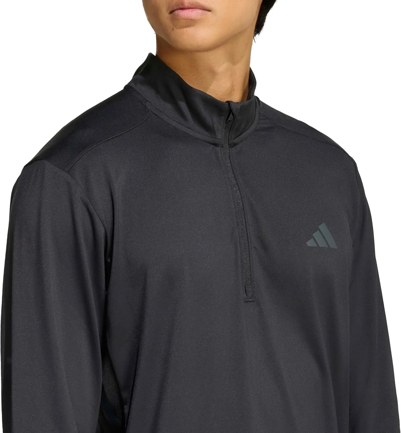 Толстовка adidas Tech Essentials с молнией на четверть — фото 4