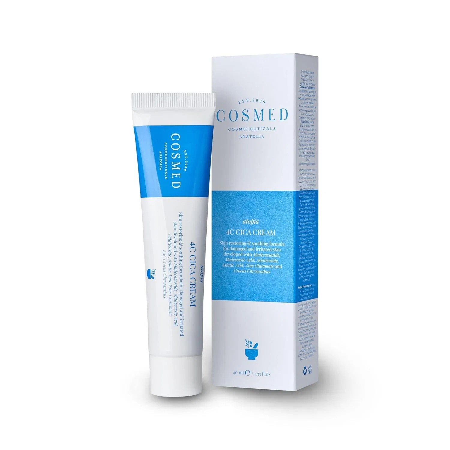 Крем для лица Cosmed Cosmeceuticals — 4C Cica с центеллой азиатской, 40 мл