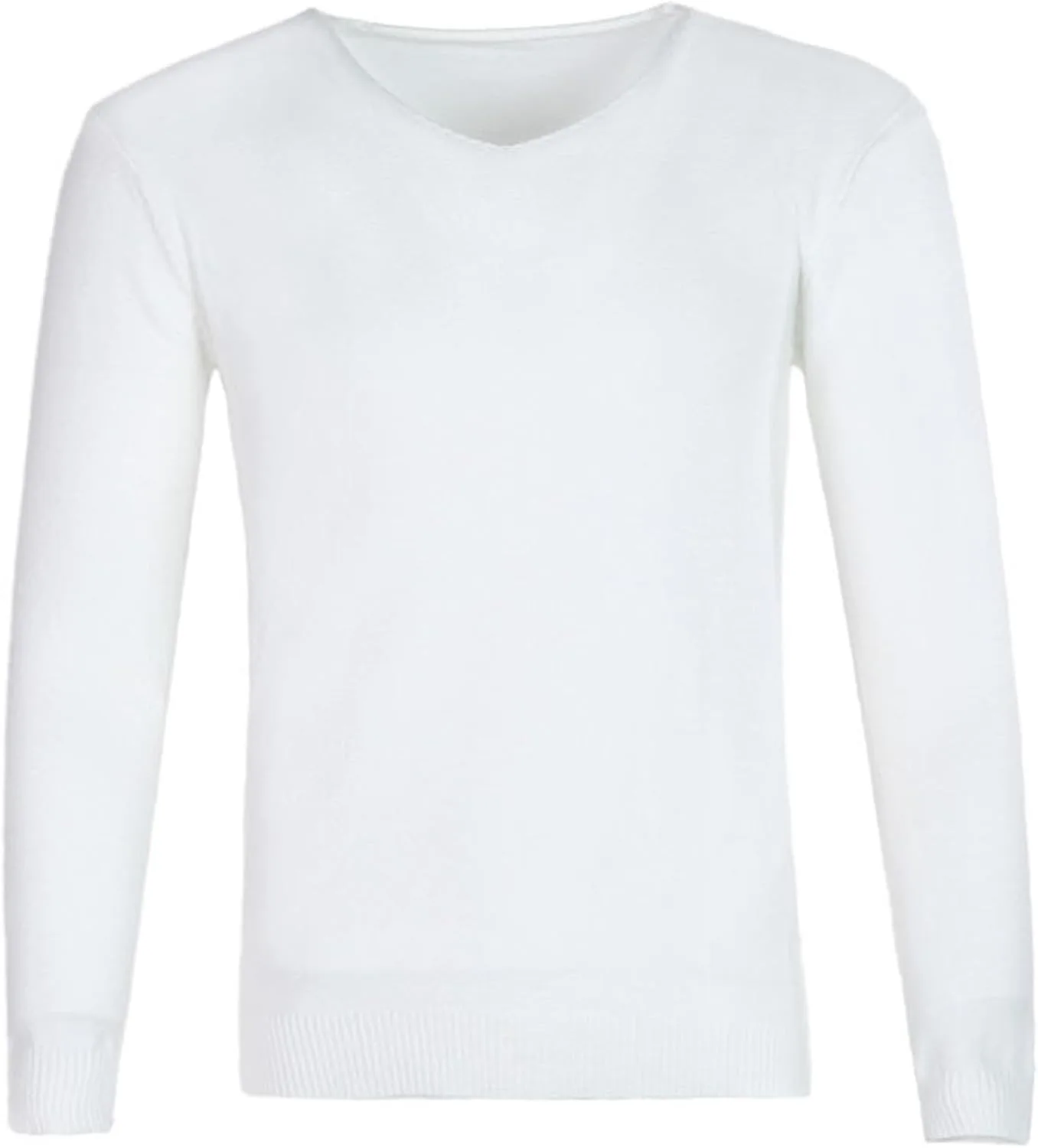 

Длинный свитер с V-образным вырезом