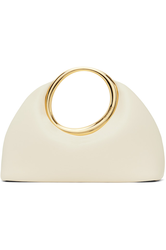 

Маленькая сумка calino' Jacquemus, цвет light ivory