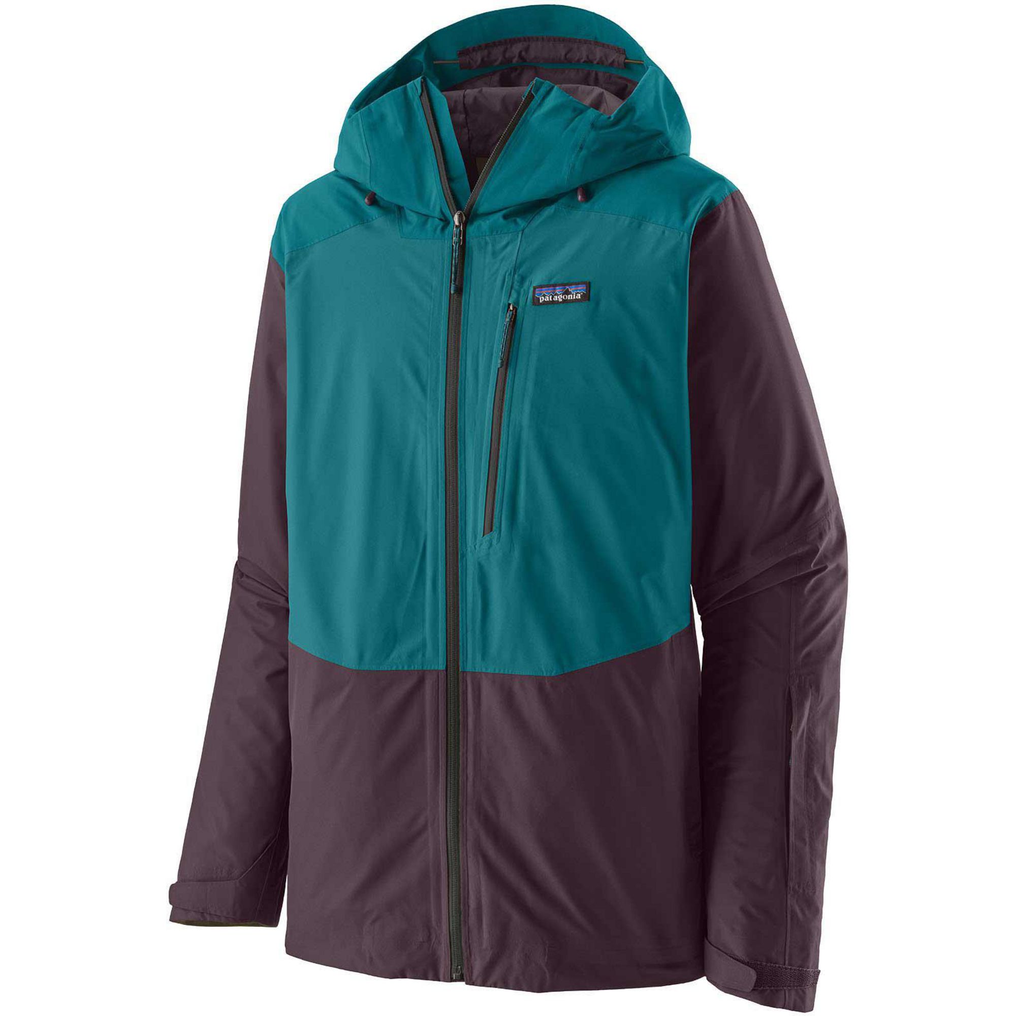 Мужская куртка Powder Town Patagonia, Obsidian Plum