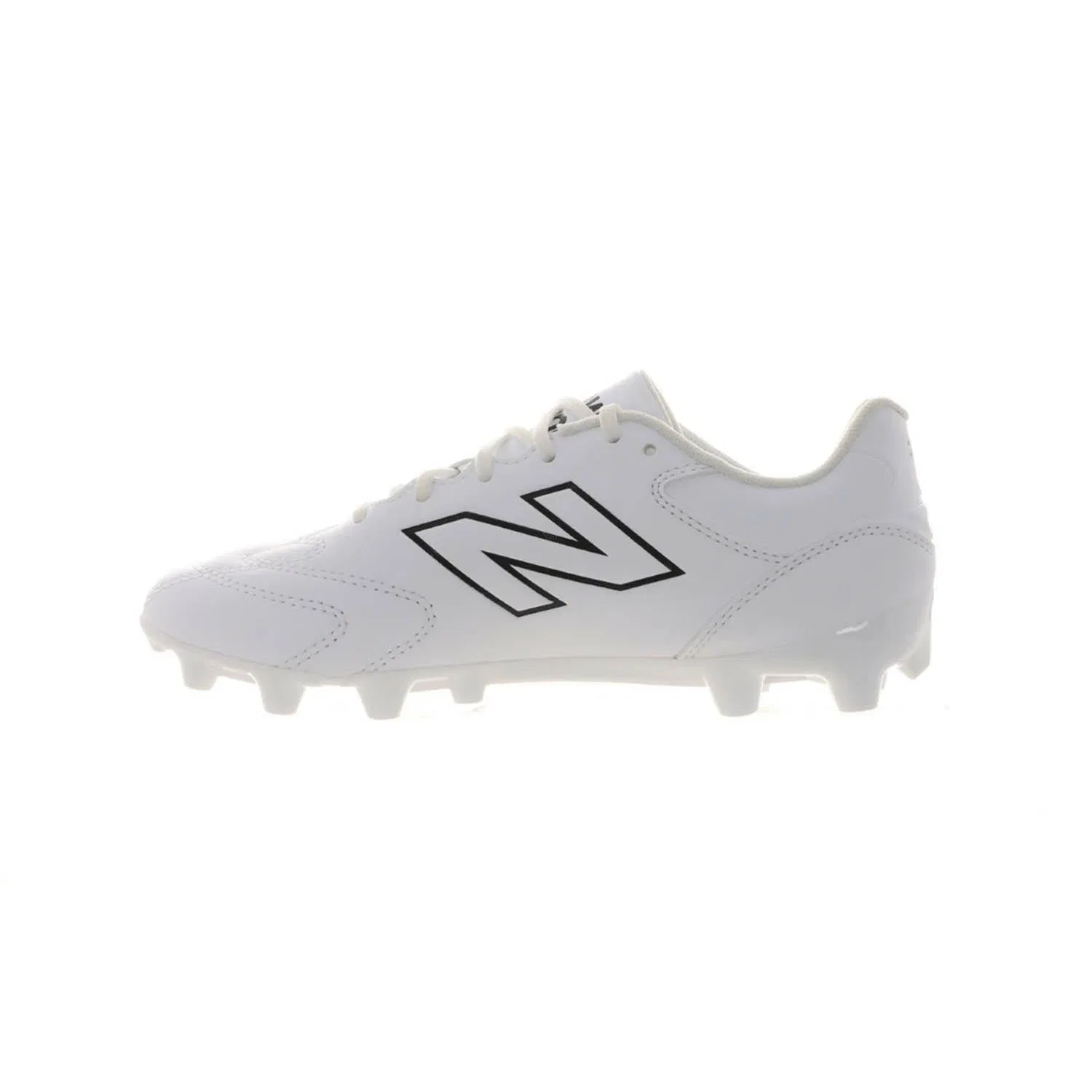 Детские футбольные бутсы New Balance 442 Team HG/AG Jnr V3, белый, размер 21.0cm - 34 RU