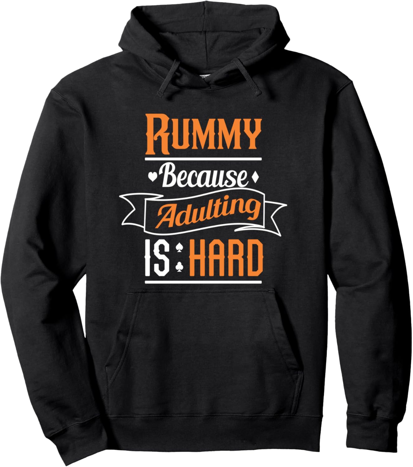 

Толстовка Lamy Взросление - это тяжело Rummy Card Game Enthusiasts Have Fun, черный