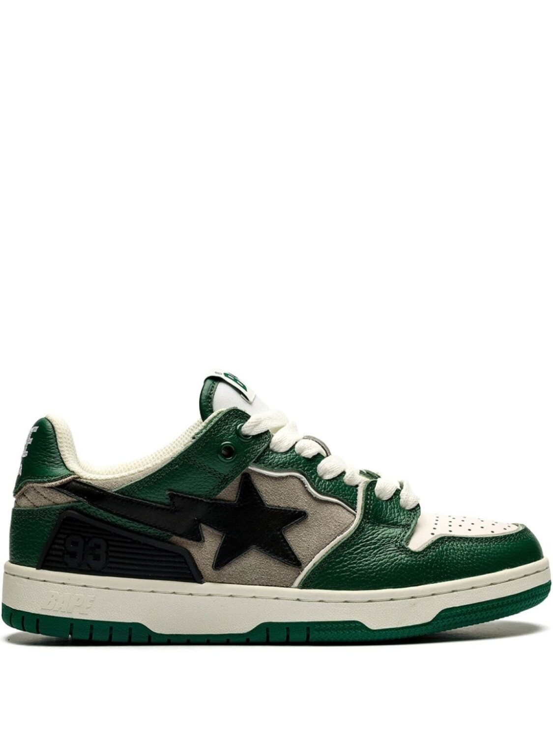 

A BATHING APE кроссовки Sta, зеленый