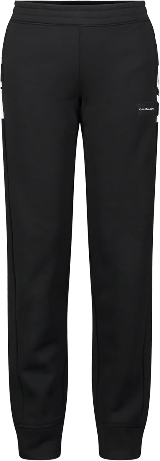 

Спортивные брюки Calvin Klein для мальчиков из флиса, застегивающиеся на шнурок, Performance Black
