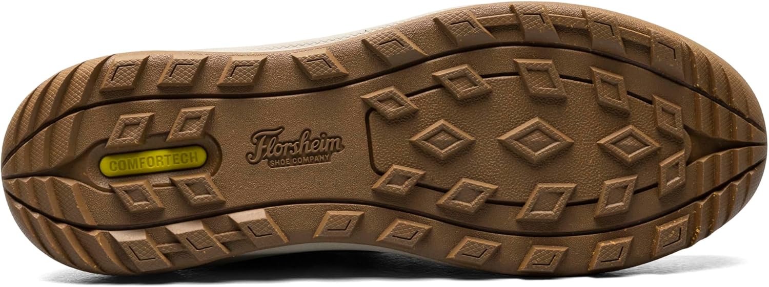 Мужские ботинки Florsheim Trail Mix Chukka с простой носочной частью, Mocha Nubuck — фото 4