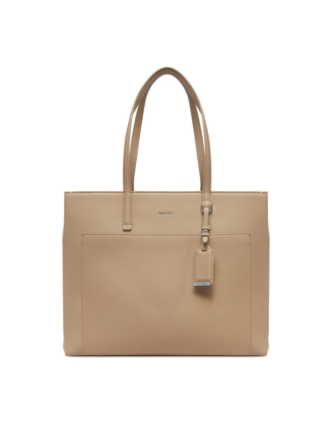 

Сумочка Ck Must Medium Shopper W/Pocket K60K613019 Calvin Klein, бежевый