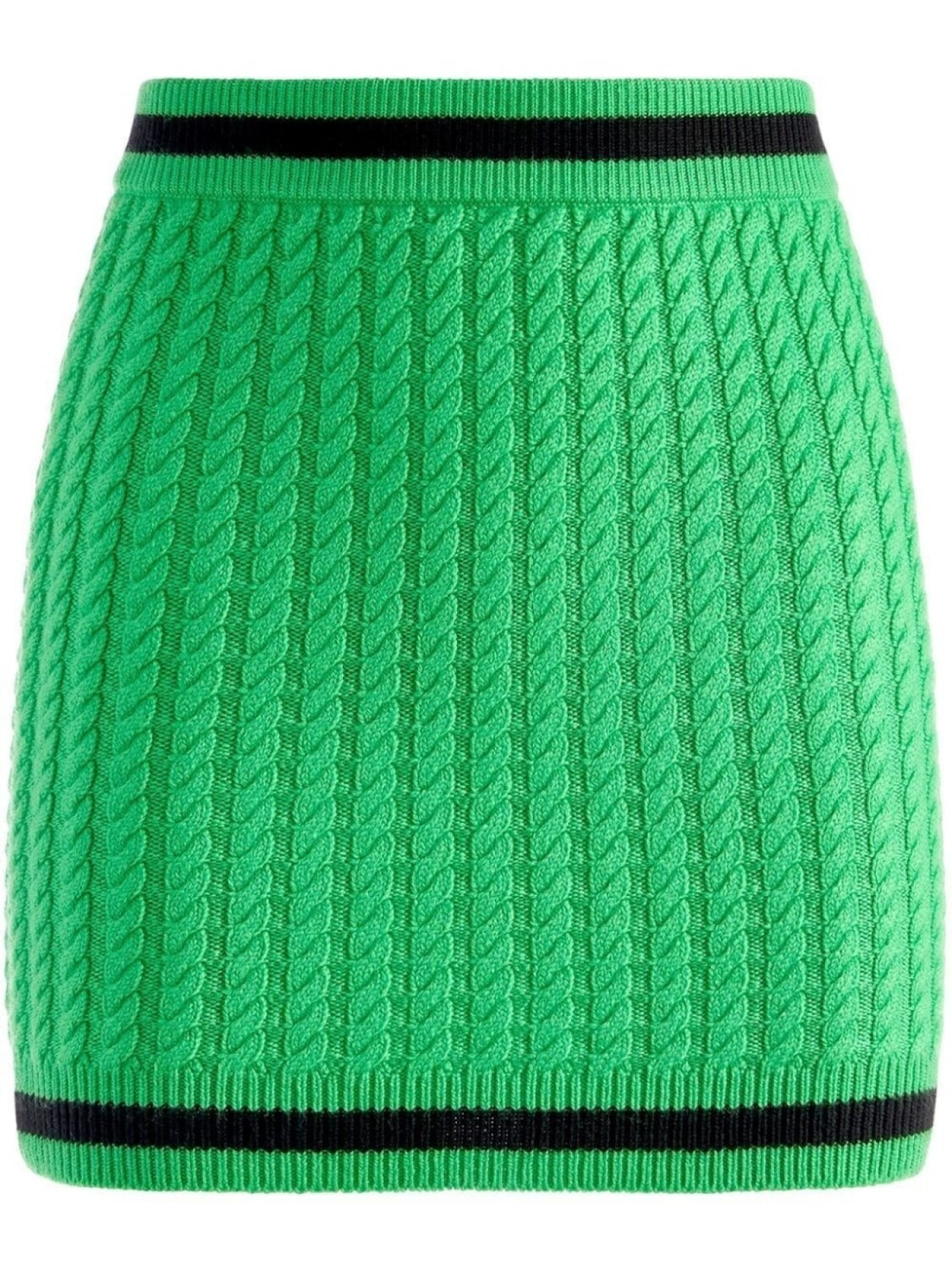 

alice + olivia юбка мини Ingrid фактурной вязки, зеленый
