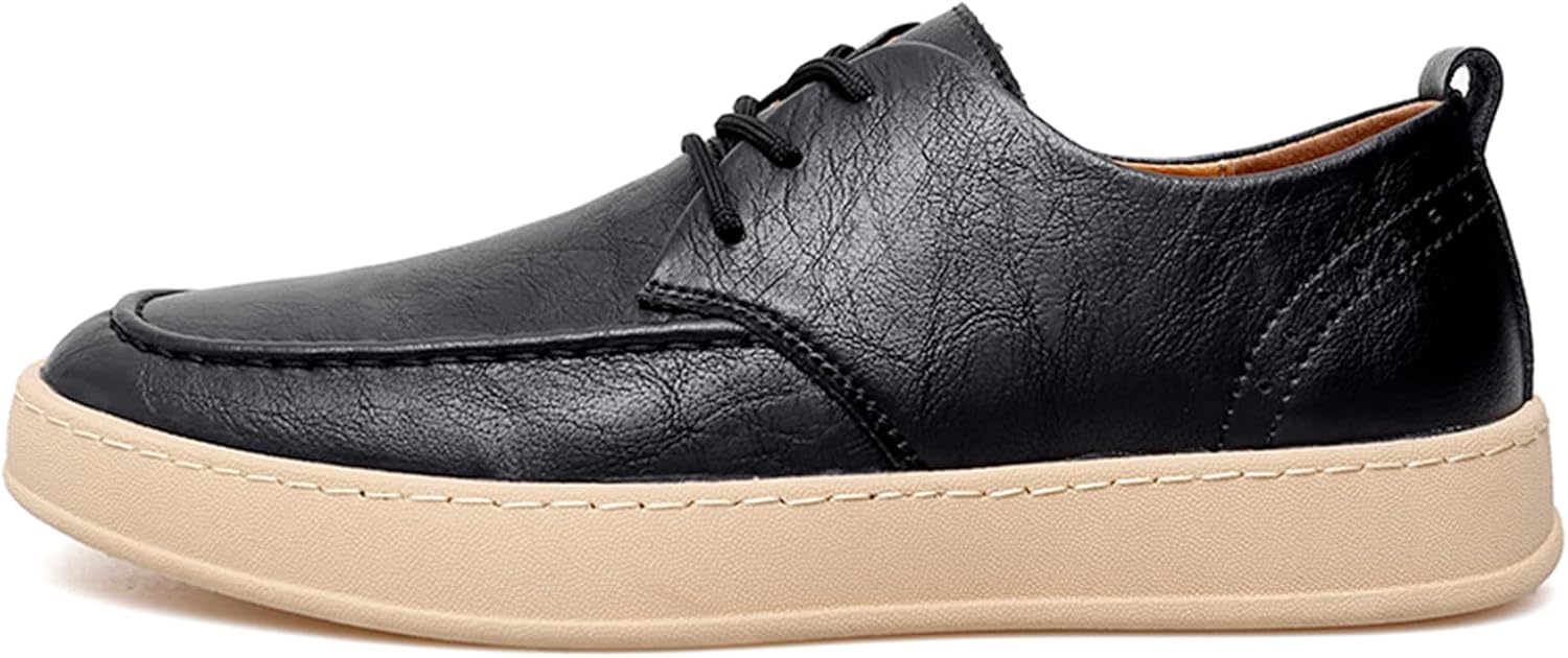 

Мужские кроссовки Abborora, повседневная мода, официальная деловая обувь, кожаные слипоны, лоферы, туфли, черный