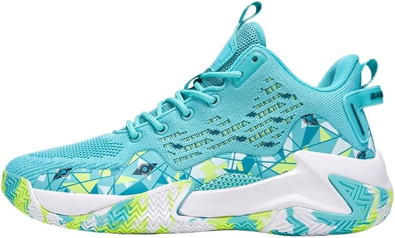 

Мужские модные спортивные кроссовки, дышащие и противоскользящие, с амортизацией, подходящие для бега и прогулок, стильный дизайн Hoalox, синий