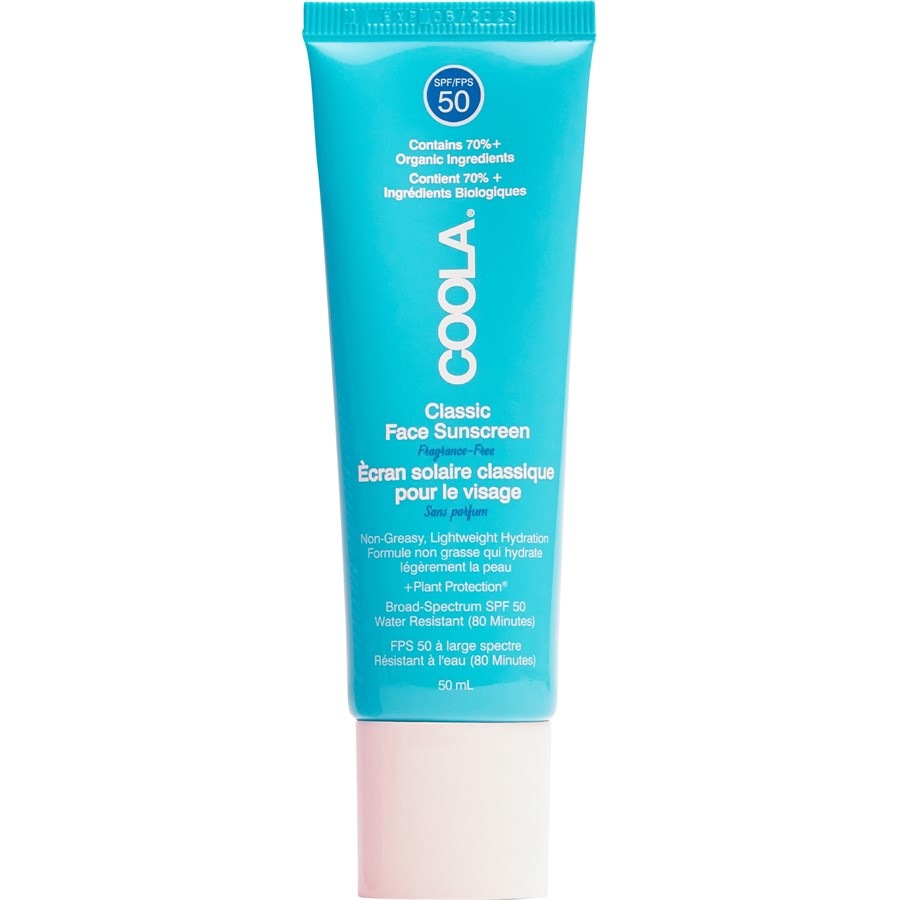 

Крем для лица Coola Classic Face Sunscreen SPF 50, Fragrance-Free 50 ml