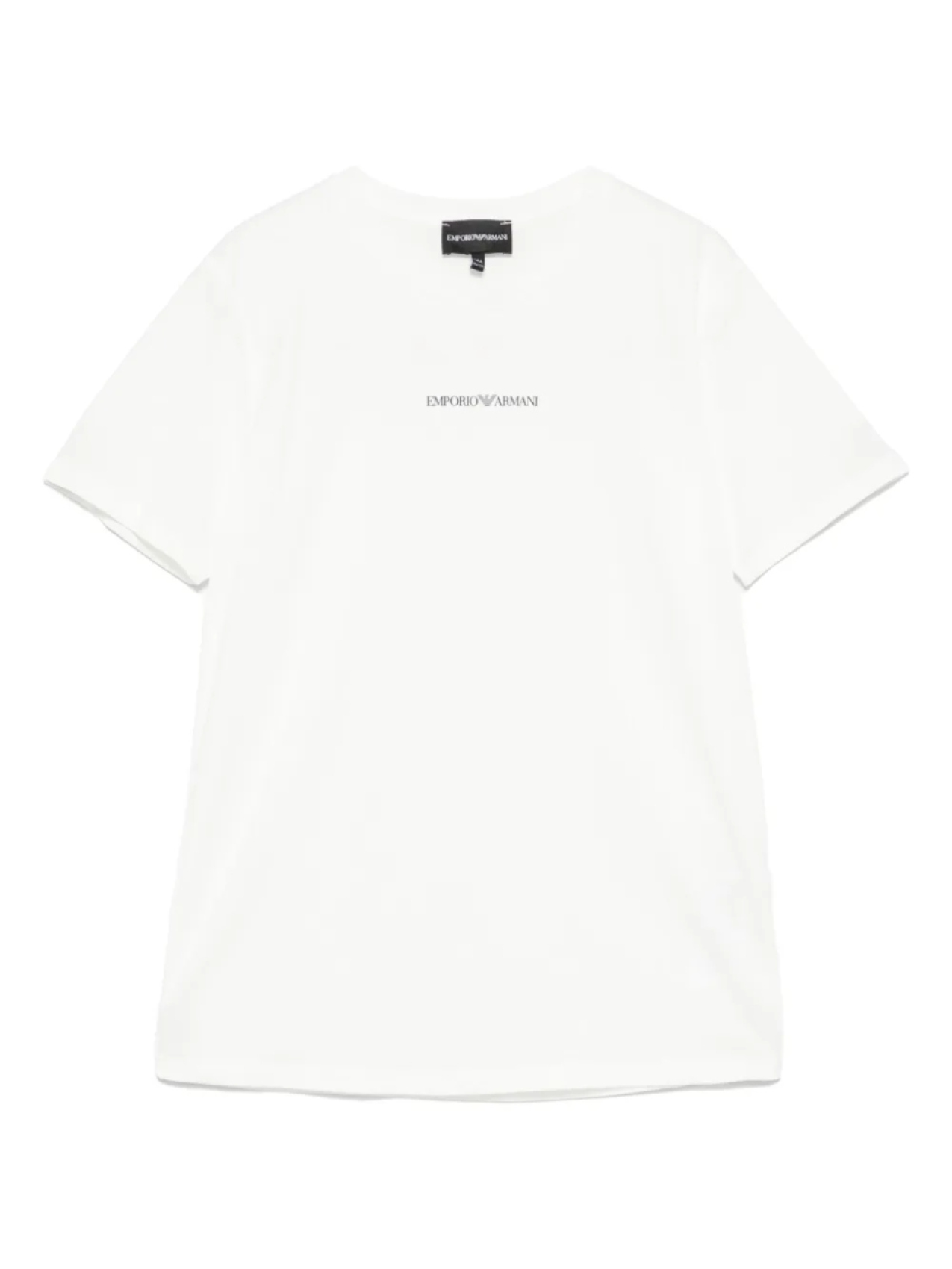 

Футболка с логотипом Emporio Armani Kids, белый