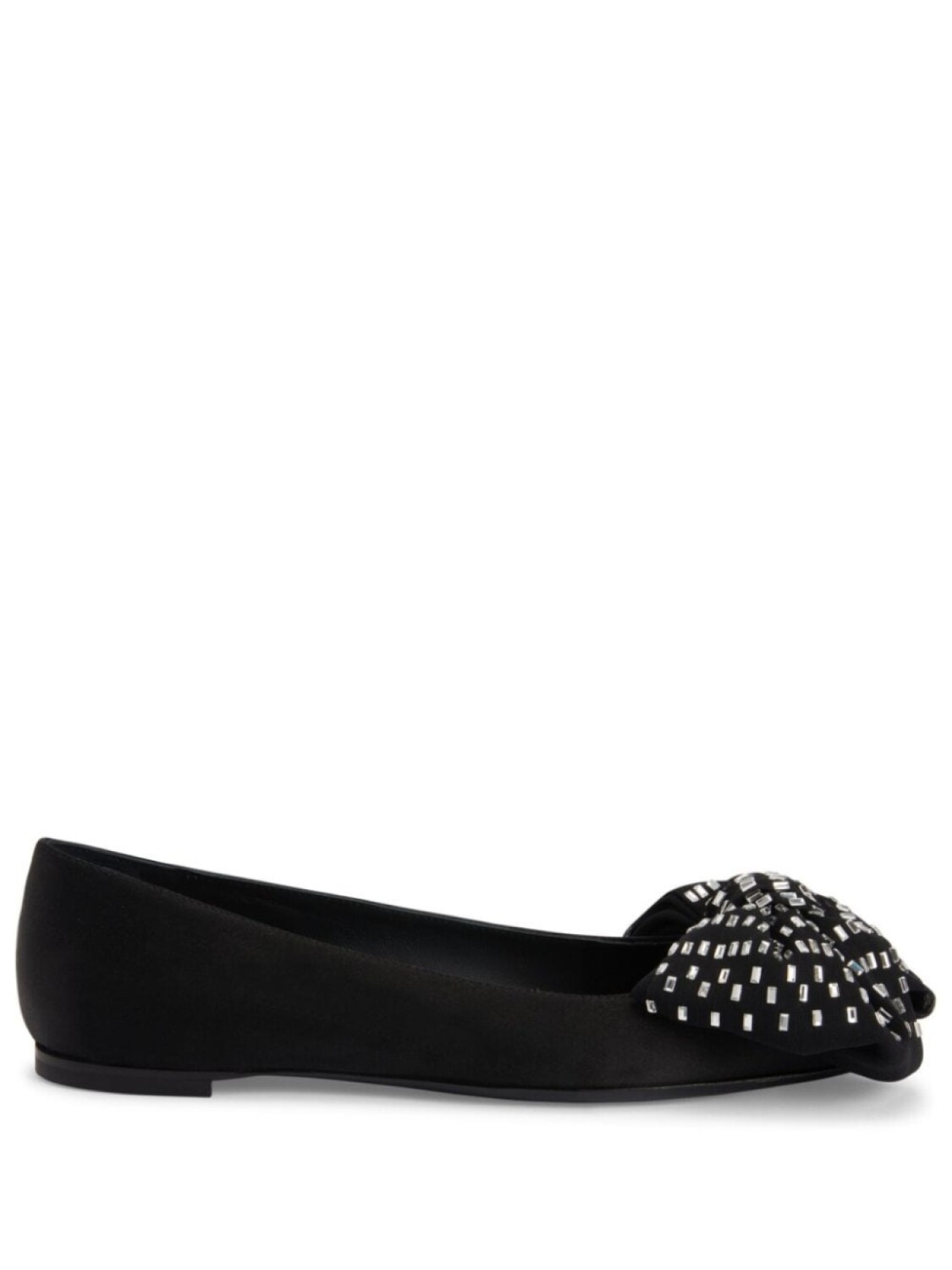 

Giuseppe Zanotti туфли Alexandrine с кристаллами, черный