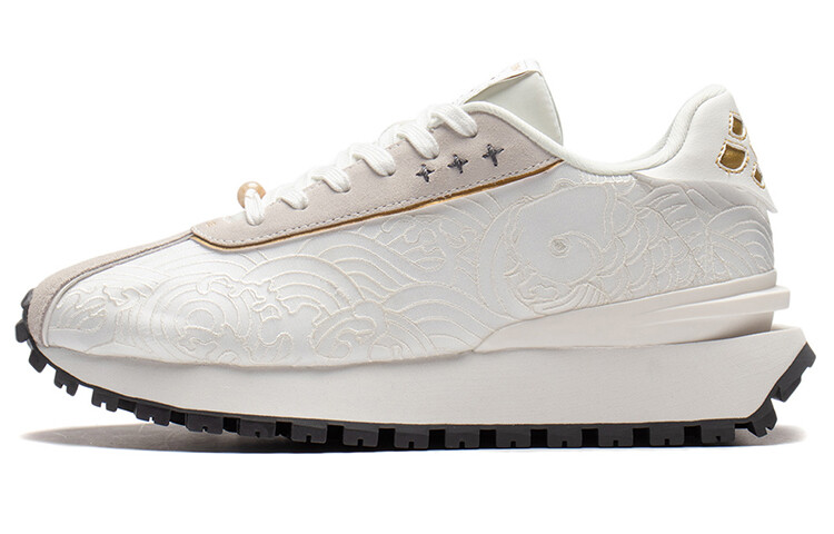 

LINING CF Lifestyle Shoes Men Low-top Mist White