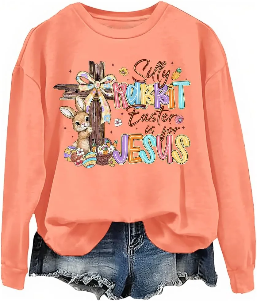 

Толстовка Silly Rabbit Easter Is For Jesus waqulks