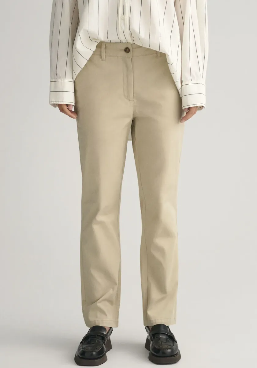 

Брюки-чиносы "SLIM CHINOS", укороченной длины Gant, цвет Dry Sand