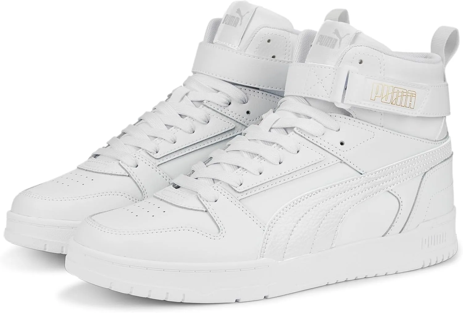 Кроссовки Puma Unisex Rbd Game WtrSneaker, белый/золотой — фото 2